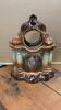 ANTIQUE PORCELAIN CLOCK CASE - MADE IN ENGLAND