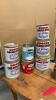 COLLECTION OF VINTAGE TIN CANS - LARD, JAM, HONEY, ROGERS SYRUP - 3