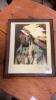 STONEY CHIEF PICTURE FROM THE CALGARY STAMPEDE - 1933&hellip;IN ANTIQUE FRAME