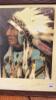 STONEY CHIEF PICTURE FROM THE CALGARY STAMPEDE - 1933&hellip;IN ANTIQUE FRAME - 2