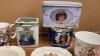 COLLECTION OF ROYAL FAMILY ITEMS - 1930&rsquo;S & NEWER&hellip;.TINS, MUGS, ASHTRAY, SMALL TRINKET DISHES. - 3