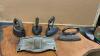 COLLECTION OF SAD IRONS, ONE TRIVET FOR A GAS IRON