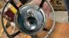 (7) PIECES. - ASSORTMENT OF OIL LAMPS, (2) BATTERY LIGHTS FROM THE 50&rsquo;S AND EXTRA CHIMNEYS - 6
