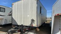 Office / living quarter work triaxle trailer