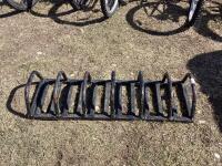 BICYCLE RACK 6-SLOTS 36" X 12"