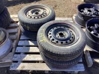 (4) MICHELLIN TIRES W/ 4 BOLT RIMS