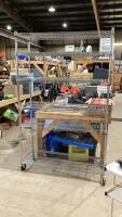 ROLLING METAL SHELF UNIT &ldquo;SEVILLE CLASSIC&rdquo;
