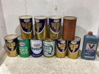 CRATE WITH ASSORTMENT OF OILS