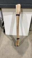 (3) NEW AXE HANDLES - HICKORY