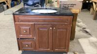 VANITY WITH SINK AND TAPS