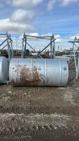 500 gallon single fuel tank with stand
