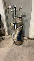 FILA GOLF BAG W/ (14) FILA CLUBS