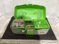 PLANO TACKLE BOX WITH CONTENTS