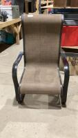 PATIO CHAIR WITH MESH COVER