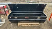 Aluminum cross box painted black