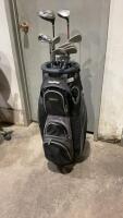 &ldquo;BAGBOY&rdquo; GOLF BAG W/ (11) CLUBS