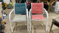 (2) PATIO CHAIRS