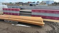 Folding bleachers