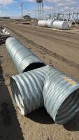 24 inch culvert width 90&deg; angle