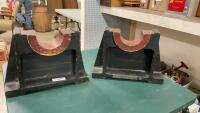 (2) WOOD PATTERNS FOR FOUNDRY WORK
