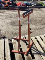 (2) SINGLE ROLLER STANDS