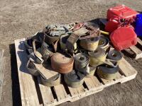 PALLET OFMIXED USED 4" TIE DOWN STRAPS