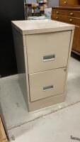 2-DRAWER LETTER SIZE FILING CABINET