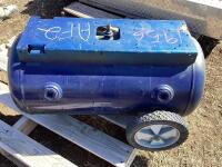 2-WHEEL AIR COMPRESSOR TANK