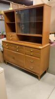 KNECHTEL BUFFET & HUTCH - 2 PIECES