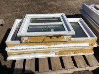 (3) ASSORTED WINDOWS