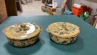 (2) REDCLIFF MEDALTA CASSEROLE DISHES