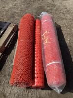 (3) ROLLS OF SNOW FENCE