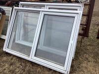 (2) WINDOWS 61.5" X 42"