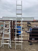 ALUMINUM LADDER 8FT-16FT