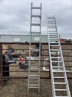 ALUMINUM LADDER 12FT-24FT