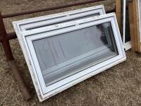 (2) WINDOWS 50" X 26"