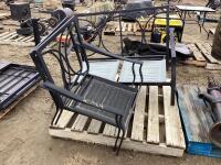 (3) ASSORTED LOUNGE CHAIRS
