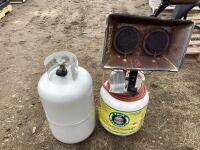 (2) PROPANE TANKS W/ ATTACHMENT HOSE