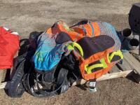 (2) INFLATABLE BOAT & NET