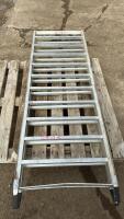 Folding aluminum quad ramps