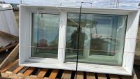 Package of three like new windows