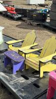 Children&rsquo;s Adirondack chair set