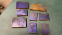 PRINTING BLOCKS FOR PRINTING PRESS - RELIGIOUS THEME