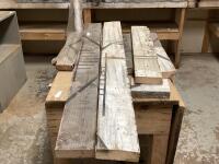 (9) ASSORTED SIZES OF WOODEN BOARDS