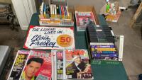 (3) FLATS W/ ELVIS COLLECTIBLES