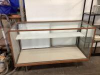 WOODEN GLASS SHOWCASE