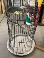 HANGING ROUND BIRD CAGE