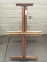 WOODEN EASEL STAND