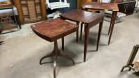 (3) PIECE NESTING TABLES