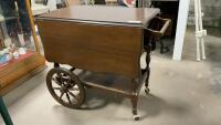 VINTAGE ROLLING TEA CART